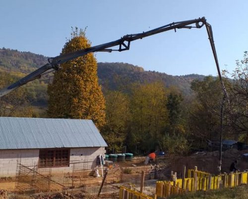 Turnare beton fundatie