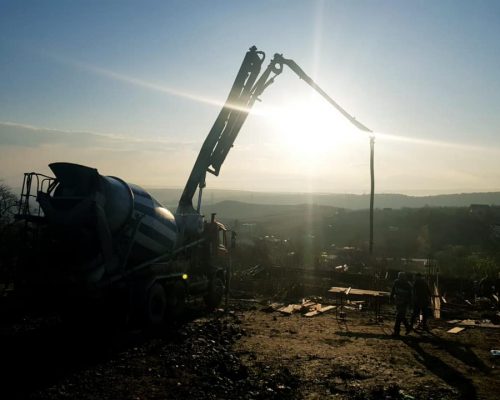 Turnare beton incalzire in pardoseala