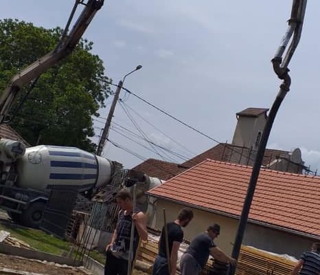 Turnare beton elevatie